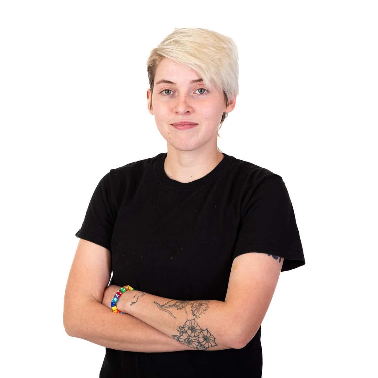 A portrait of Rainbow Crash