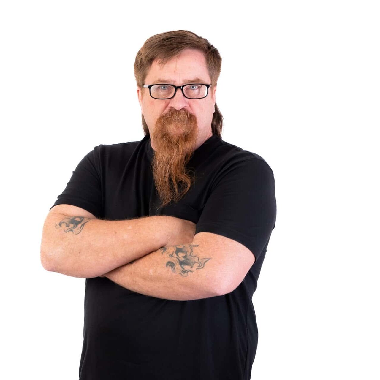 A portrait of Guacamullet