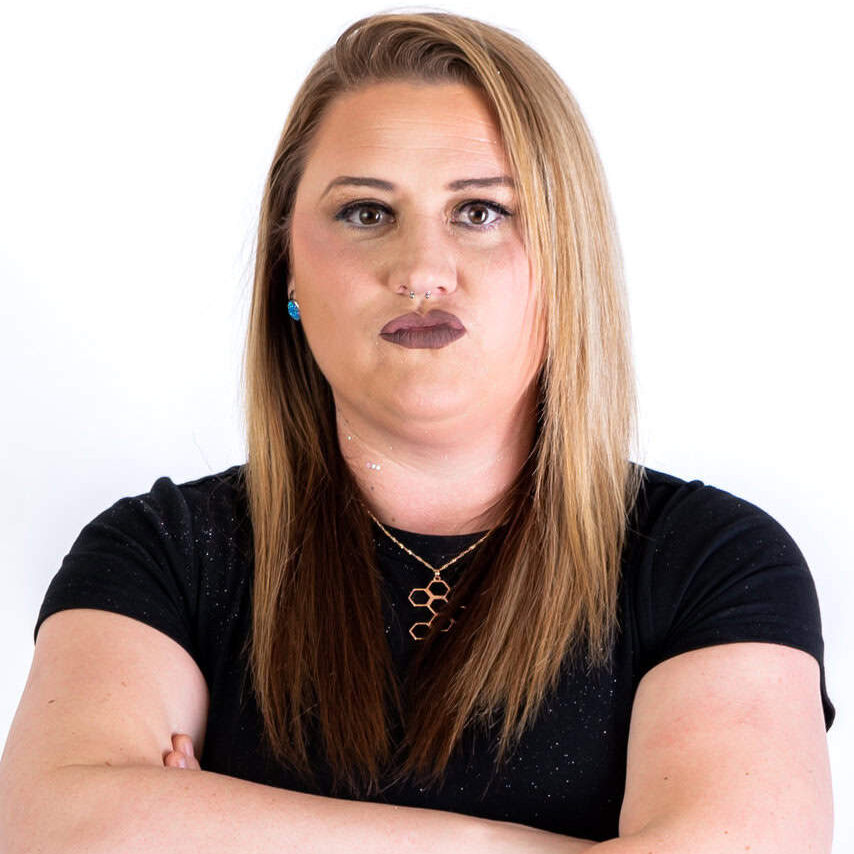 A portrait of Psycho Suzie